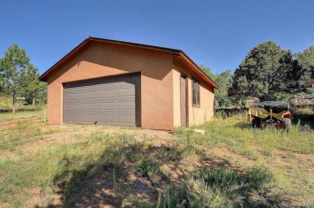 1111 Red Feather Rd, Cotopaxi, CO 81223 - view of detached garage