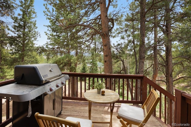 121 Aspen Dr, Woodland Park, CO 80863 - view of deck