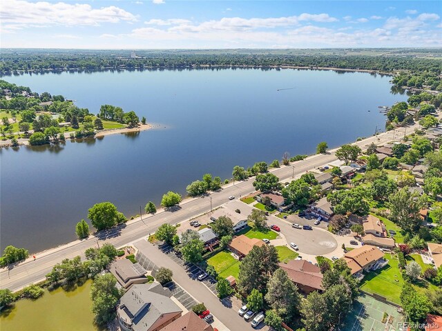 2503-2507 N Taft Ave, Loveland, CO 80538 - aerial perspective of suburban area with a large body of water