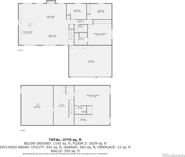 4054 S Olathe Ct, Aurora, CO 80013 - view of room layout
