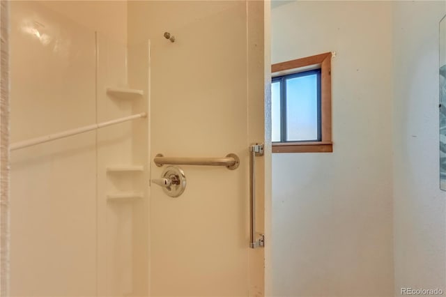 details with walk in shower