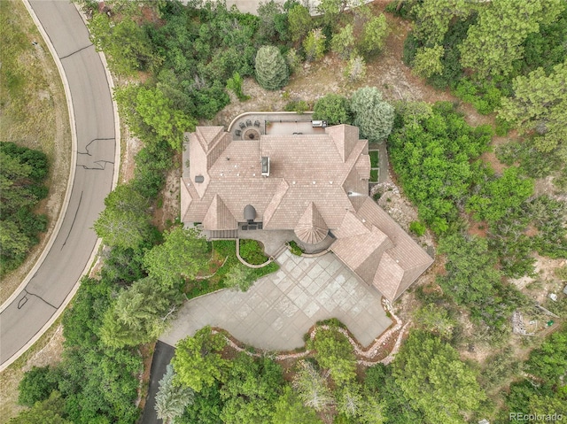 917 Dakota Dr, Castle Rock, CO 80108 - view from above of property