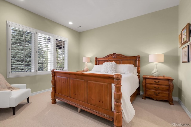 917 Dakota Dr, Castle Rock, CO 80108 - bedroom featuring light colored carpet and recessed lighting