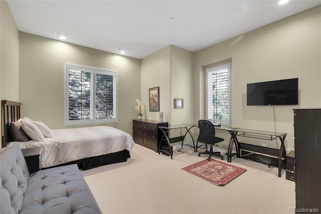 917 Dakota Dr, Castle Rock, CO 80108 - bedroom featuring carpet flooring and recessed lighting