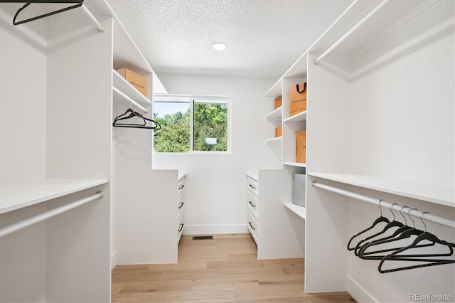 3206 S Pontiac St, Denver, CO 80224 - walk in closet with light wood-type flooring
