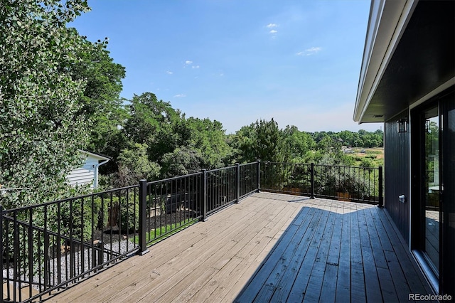 3206 S Pontiac St, Denver, CO 80224 - view of wooden deck