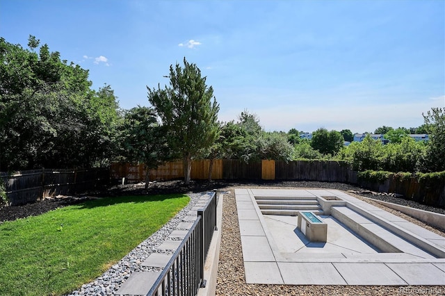 3206 S Pontiac St, Denver, CO 80224 - view of pool with a fenced backyard and a patio