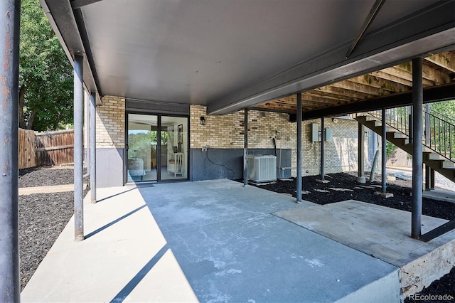3206 S Pontiac St, Denver, CO 80224 - view of patio featuring stairway