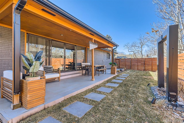 view of patio / terrace