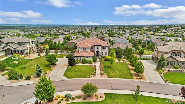 7724 Kryptonite Ln, Castle Rock, CO 80108 - aerial perspective of suburban area