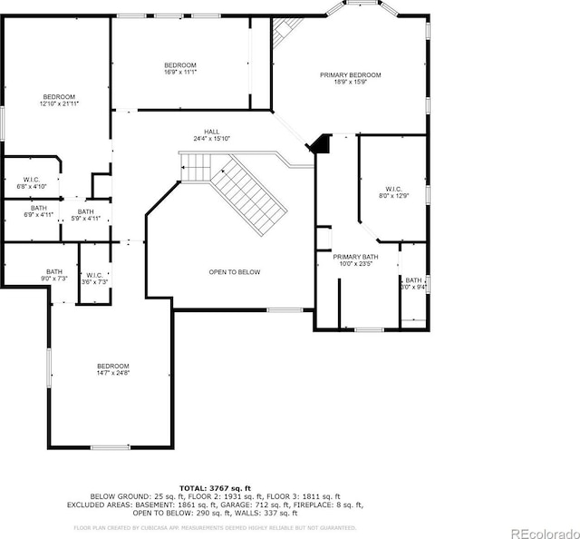 7724 Kryptonite Ln, Castle Rock, CO 80108 - property floor plan