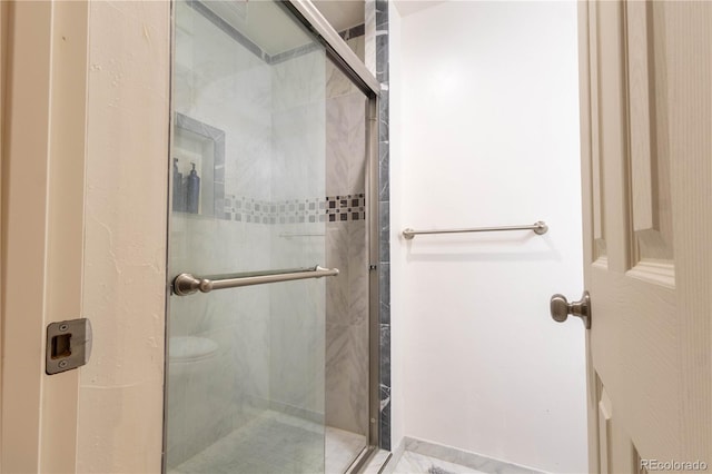 full bath featuring a stall shower