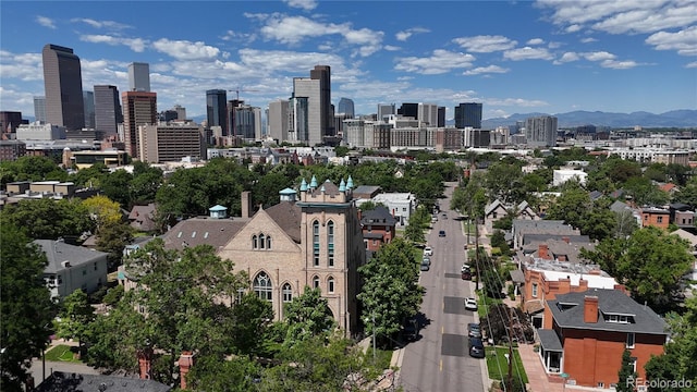 1021 E 23rd Ave, Denver, CO 80205 - skyline view featuring a mountainous background