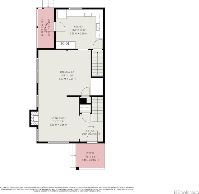 1021 E 23rd Ave, Denver, CO 80205 - view of room layout