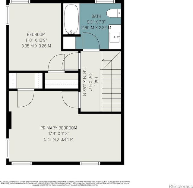 1021 E 23rd Ave, Denver, CO 80205 - view of room layout