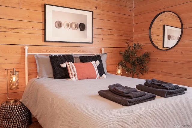 577 Gcr 8952, Granby, CO 80446 - bedroom with wooden walls