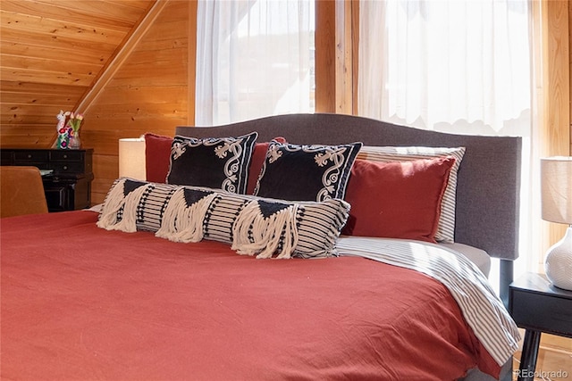 577 Gcr 8952, Granby, CO 80446 - bedroom with wooden walls