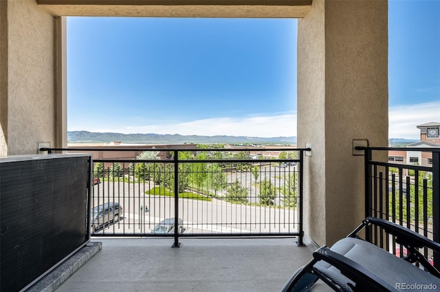 9258 Rockhurst St Unit 303, Highlands Ranch, CO 80129 - balcony featuring a mountain view
