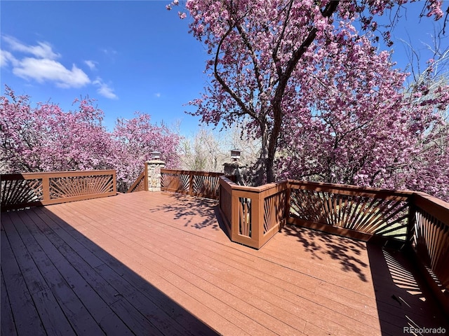 view of deck