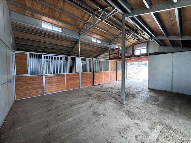 view of stable