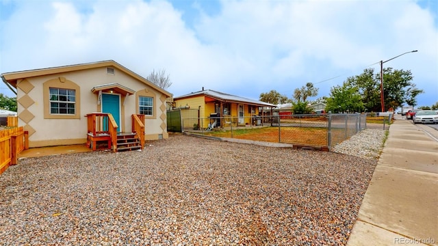 view of bungalow