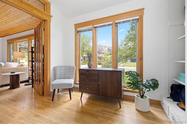 270 31st St, Boulder, CO 80305 - sitting room featuring healthy amount of natural light and light wood finished floors