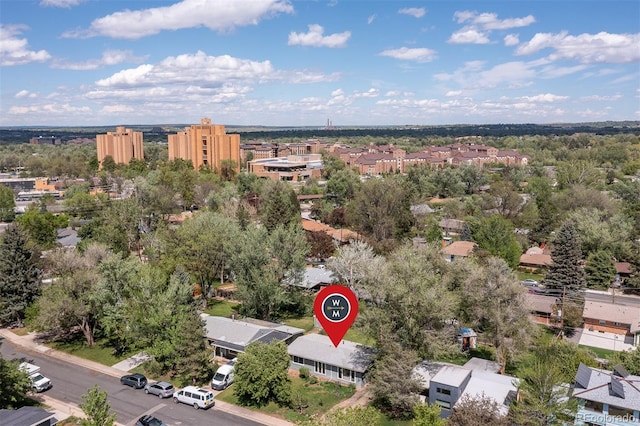 270 31st St, Boulder, CO 80305 - aerial view