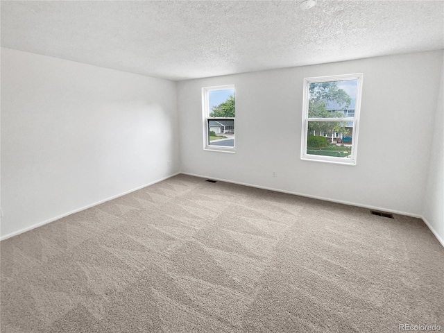 18306 E Gunnison Pl, Aurora, CO 80017 - spare room featuring carpet floors and a textured ceiling