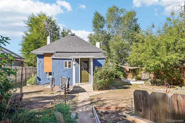 view of rear view of house