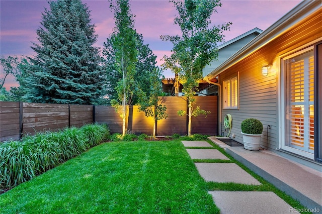 13 Pinyon Pine Rd, Littleton, CO 80127 - view of yard at dusk