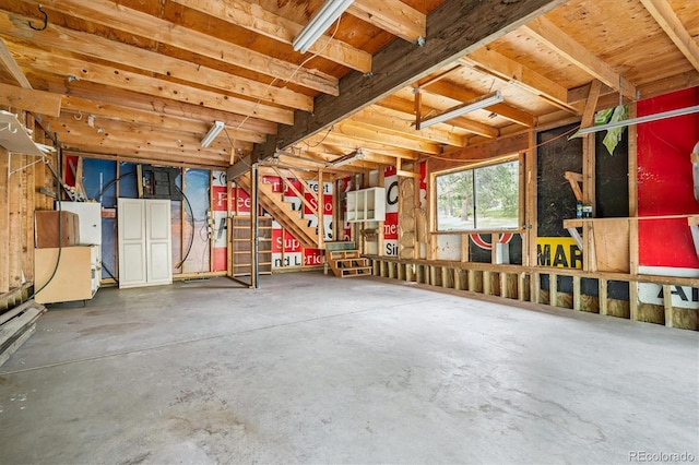 5818 S Skyline Dr, Evergreen, CO 80439 - view of garage