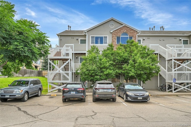 2850 Aurora Ave Unit 301, Boulder, CO 80303 - view of front facade with uncovered parking and stairs