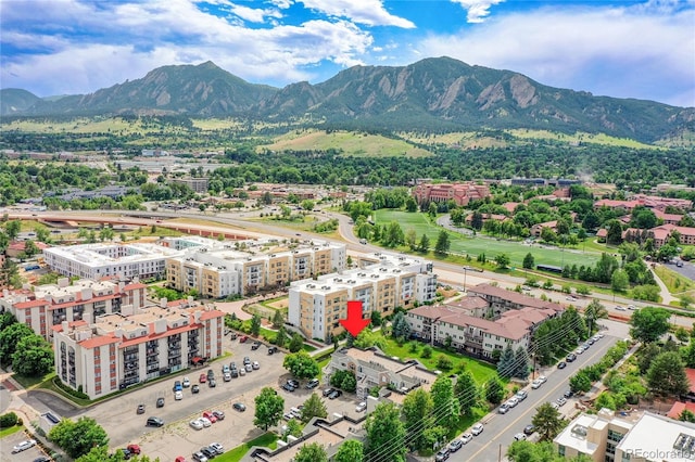 2850 Aurora Ave Unit 301, Boulder, CO 80303 - aerial view of mountains