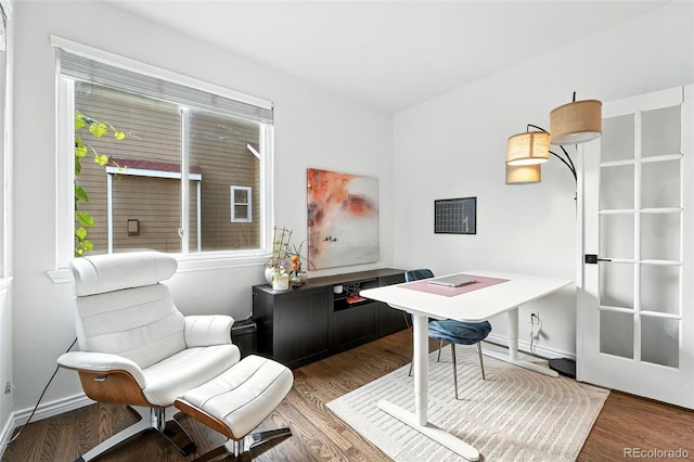 5731 S Yampa St, Centennial, CO 80015 - office featuring wood finished floors and baseboards