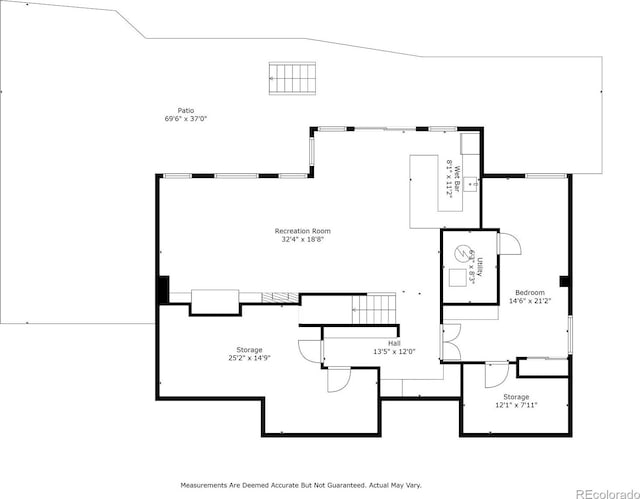 5731 S Yampa St, Centennial, CO 80015 - view of floor plan / room layout