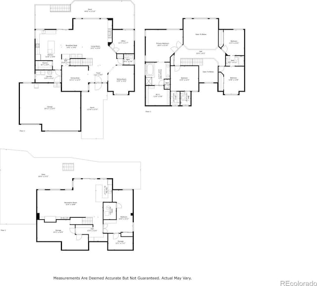 5731 S Yampa St, Centennial, CO 80015 - view of property floor plan