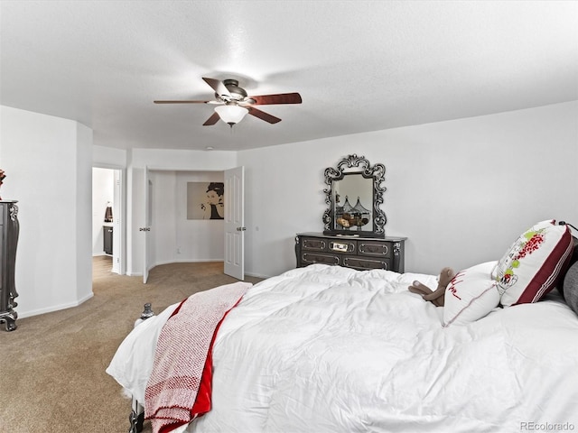 2468 Candleglow St, Castle Rock, CO 80109 - carpeted bedroom featuring a ceiling fan and baseboards