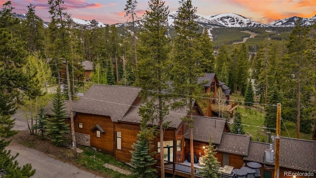 1152 Ski Hill Rd, Breckenridge, CO 80424 - view of mountain background with a forest