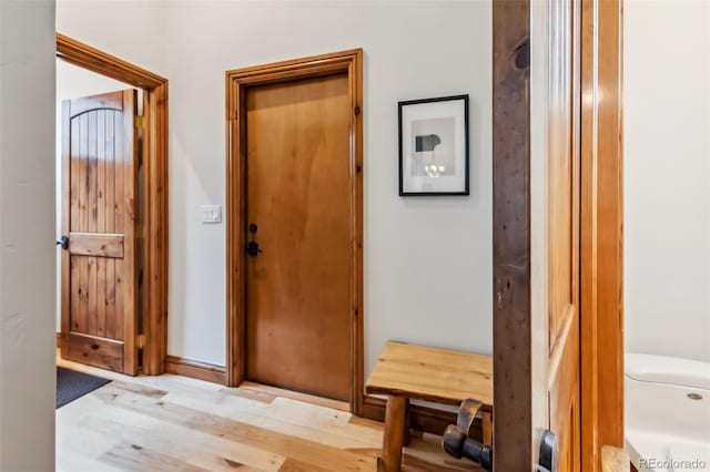 1152 Ski Hill Rd, Breckenridge, CO 80424 - foyer entrance with light wood-style floors