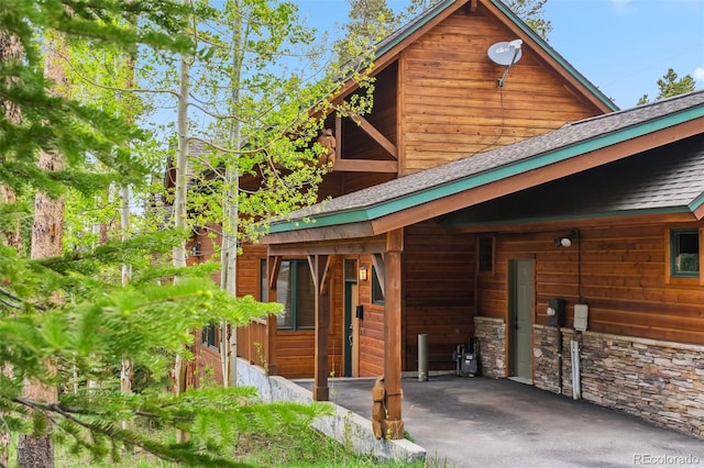 1152 Ski Hill Rd, Breckenridge, CO 80424 - view of property exterior featuring a shingled roof
