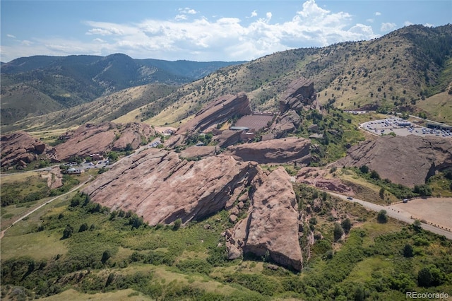 view of mountain feature