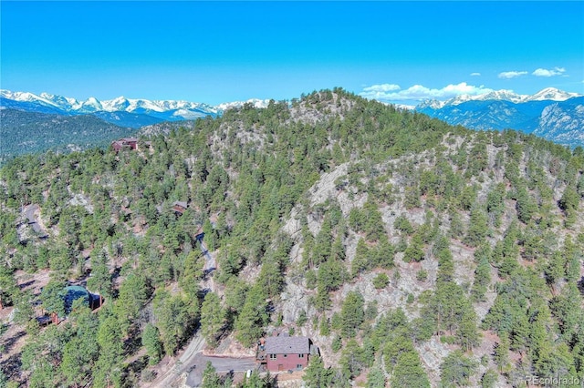 61 Country Sky Ln, Estes Park, CO 80517 - bird's eye view of a mountain backdrop