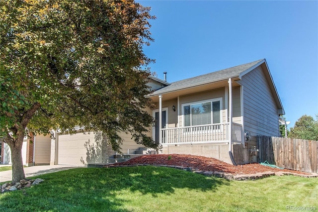 4483 S Fundy St, Centennial, CO 80015 - view of front of home with a garage and concrete driveway