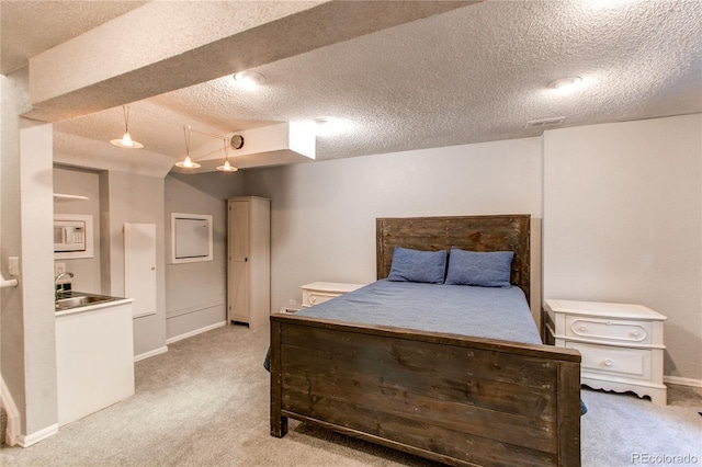 4483 S Fundy St, Centennial, CO 80015 - bedroom with light carpet and a textured ceiling