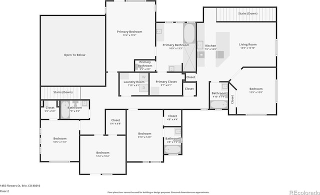 1455 Flowers Ct, Erie, CO 80516 - view of layout