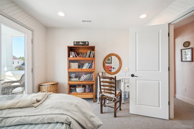 1455 Flowers Ct, Erie, CO 80516 - carpeted bedroom featuring baseboards, recessed lighting, and visible vents