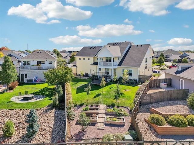 1455 Flowers Ct, Erie, CO 80516 - birds eye view of property featuring a residential view