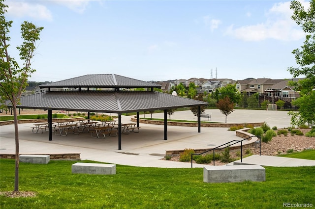 23421 E Rockinghorse Pkwy, Aurora, CO 80016 - view of property's community featuring a gazebo and a residential view