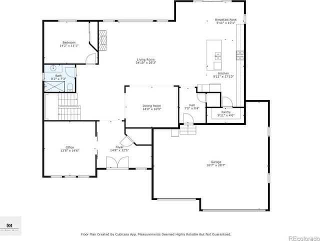 27250 E Nova Cir, Aurora, CO 80016 - home floor plan