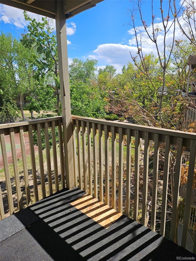1304 S Parker Rd Unit 13, Denver, CO 80231 - view of wooden terrace